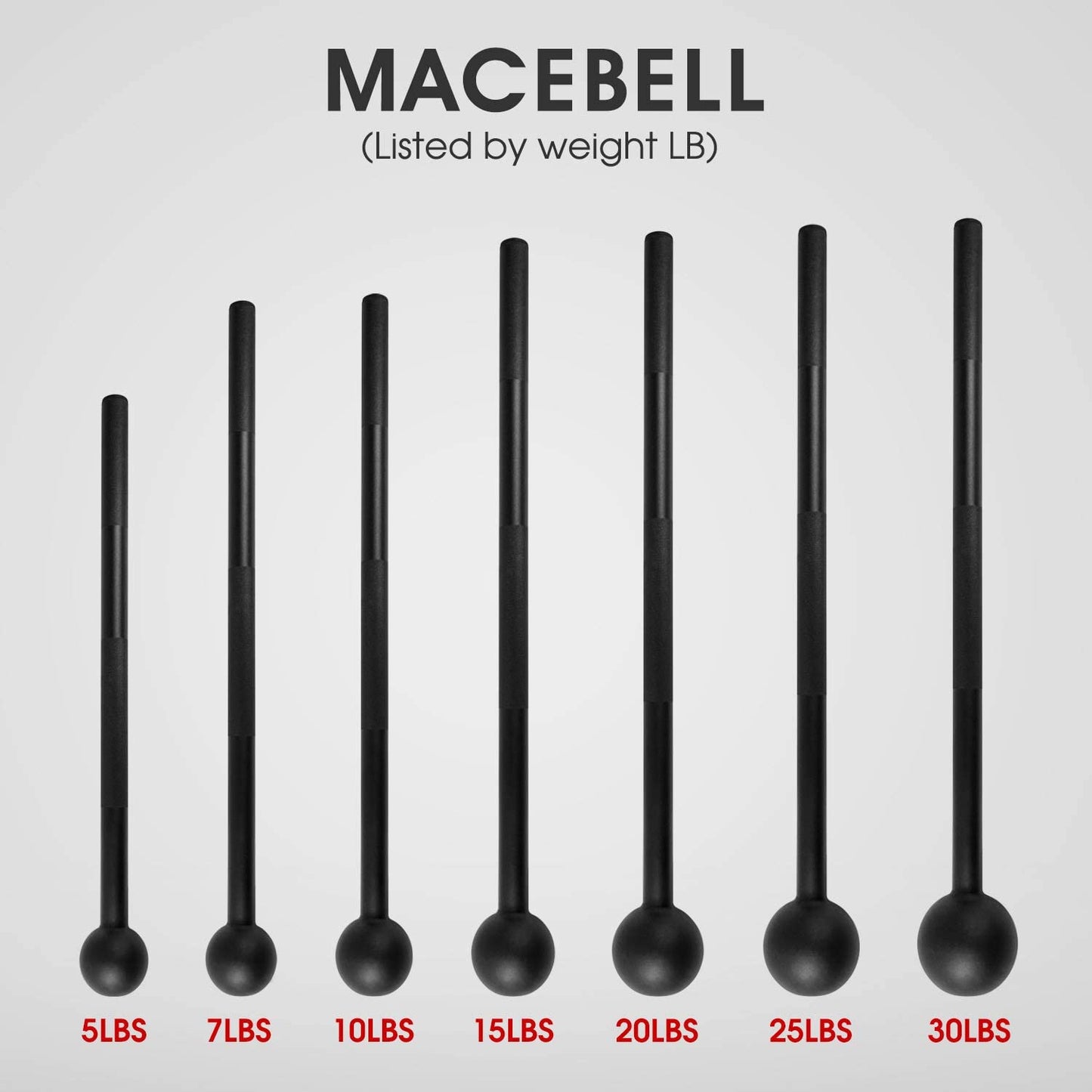 Unleash Your Strength with  Steel Mace Bells – Perfect for Full Body Workouts & Rehabilitation! 💪✨ Available in 5-30 lbs for Everyone!