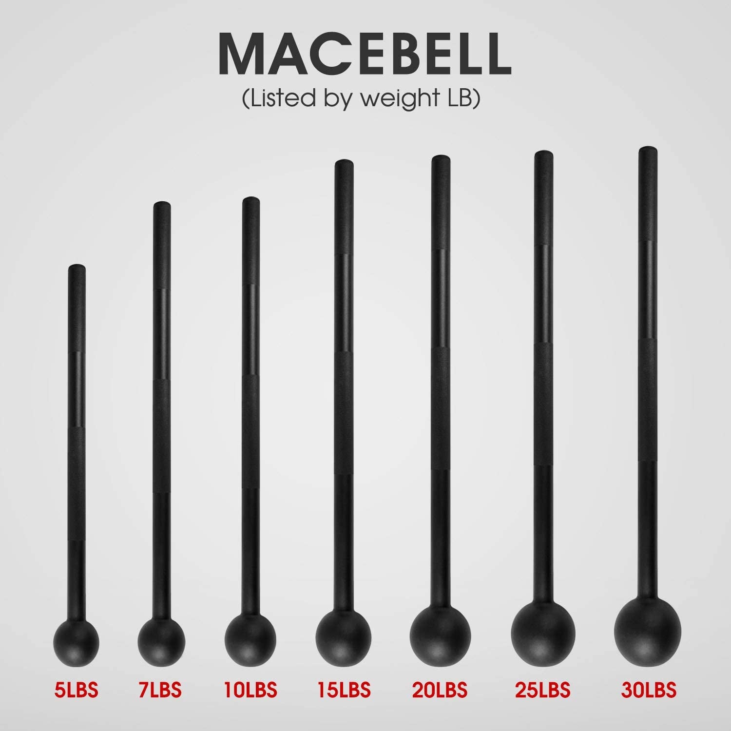 Unleash Your Strength with  Steel Mace Bells – Perfect for Full Body Workouts & Rehabilitation! 💪✨ Available in 5-30 lbs for Everyone!