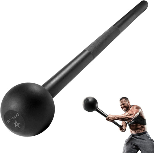 Unleash Your Strength with  Steel Mace Bells – Perfect for Full Body Workouts & Rehabilitation! 💪✨ Available in 5-30 lbs for Everyone!