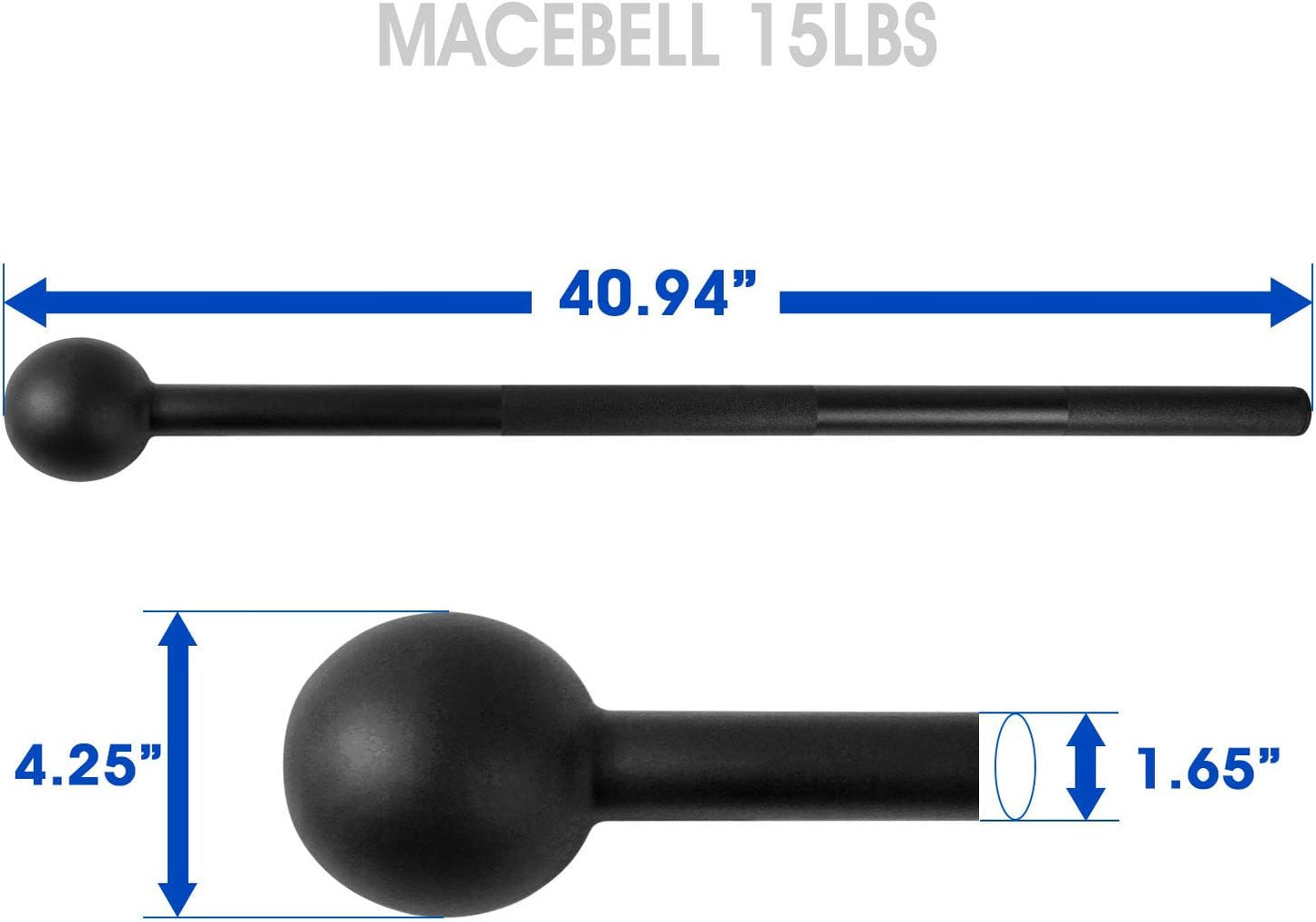 Unleash Your Strength with  Steel Mace Bells – Perfect for Full Body Workouts & Rehabilitation! 💪✨ Available in 5-30 lbs for Everyone!